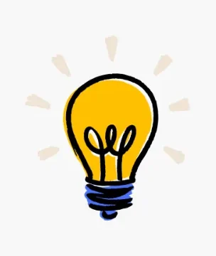 Idea image of a light bulb.